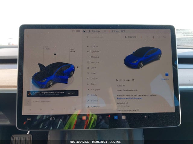 Tesla Model 3 Rear-wheel Drive 2023 5YJ3E1EA4PF567541 Image 18