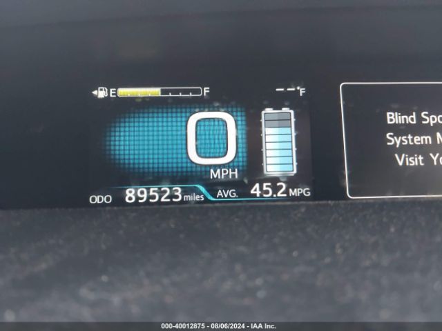 JTDL9RFU9L3015374 Toyota Prius Le Awd-e