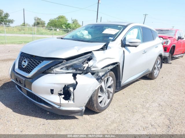 40012904 :رقم المزاد ، 5N1AZ2CJ5MC125411 vin ، 2021 Nissan Murano Sl Fwd مزاد بيع