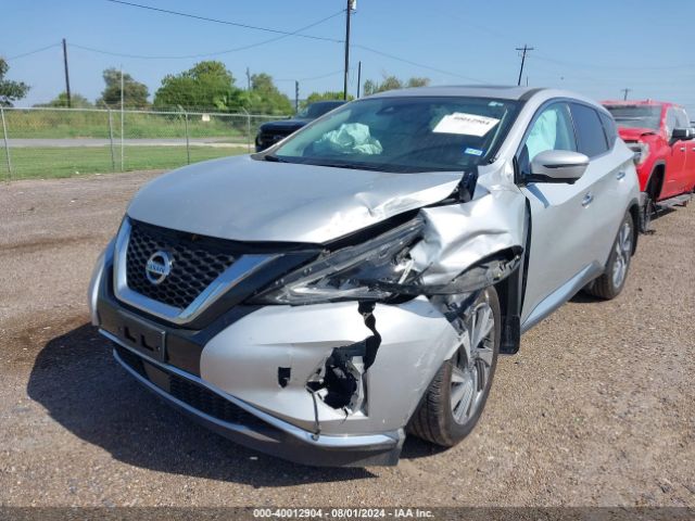 40012904 :رقم المزاد ، 5N1AZ2CJ5MC125411 vin ، 2021 Nissan Murano Sl Fwd مزاد بيع