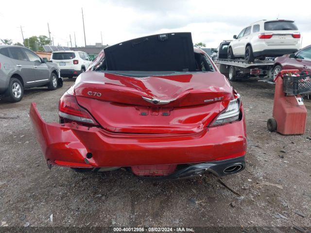 KMTG34LE7KU013278 Genesis G70 3.3t Dynamic