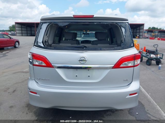JN8AE2KP0F9132258 Nissan Quest Platinum/s/sl/sv