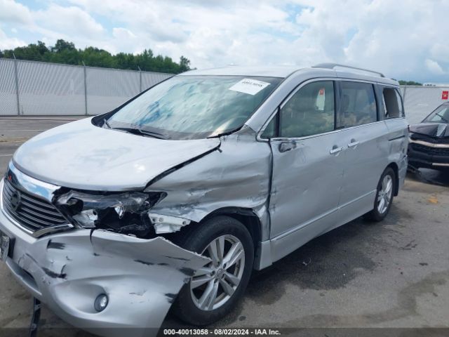 JN8AE2KP0F9132258 Nissan Quest Platinum/s/sl/sv