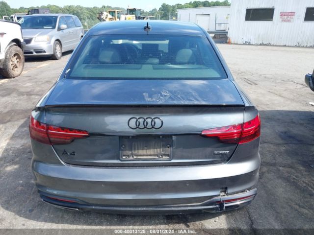 WAUEABF45PA007889 Audi A4 Premium Plus 45 Tfsi S Line Quattro S Tronic