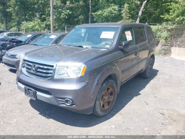 5FNYF3H25FB017315 Honda PILOT LX