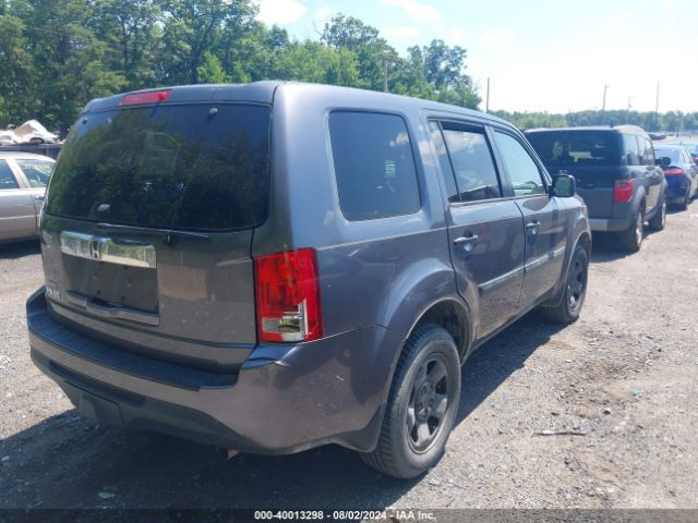 5FNYF3H25FB017315 Honda PILOT LX