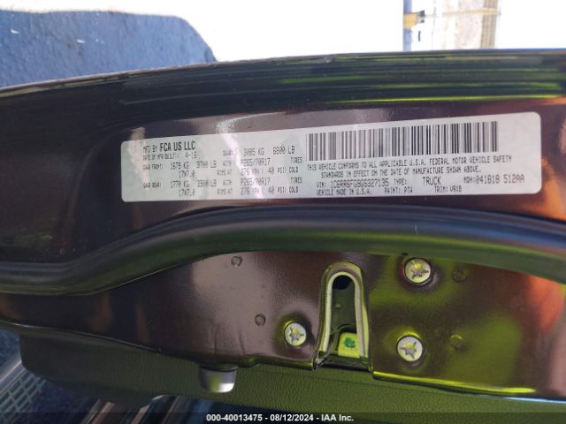 1C6RR6FG9GS327135 RAM 1500 Tradesman