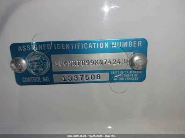 1C6SRFU99MN742438 RAM 1500