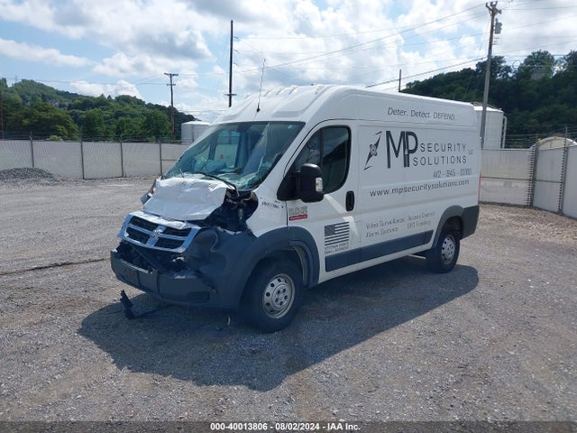 3C6TRVCG1JE108667 RAM Promaster 2500 High Roof 136 Wb