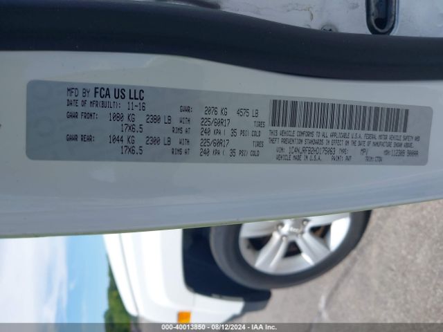 1C4NJRFB2HD175063 Jeep Patriot Latitude 4x4
