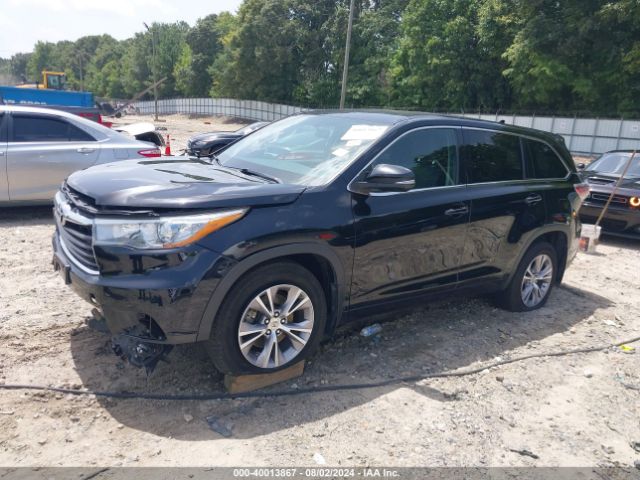 5TDBKRFH4FS083457 Toyota Highlander Le Plus V6