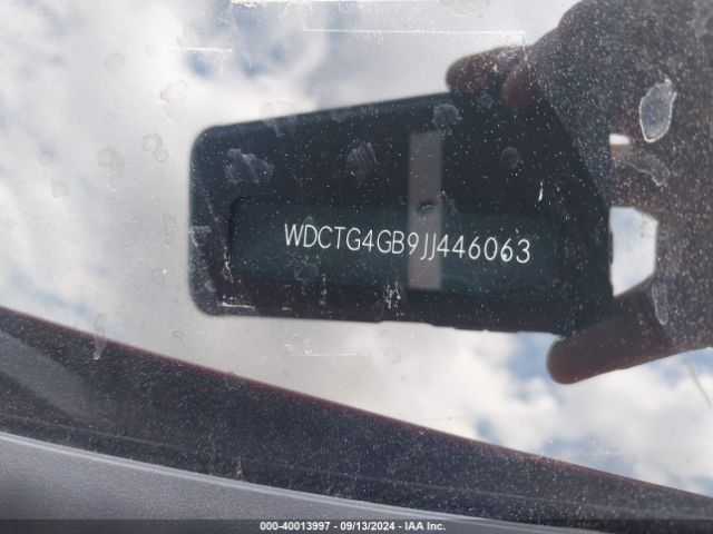 WDCTG4GB9JJ446063 Mercedes-Benz Gla 250 4matic