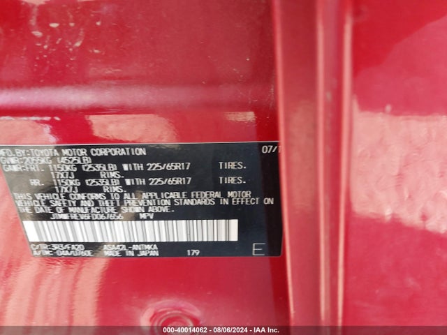 Toyota Rav4 Xle 2015 JTMWFREV6FD067656 Image 9