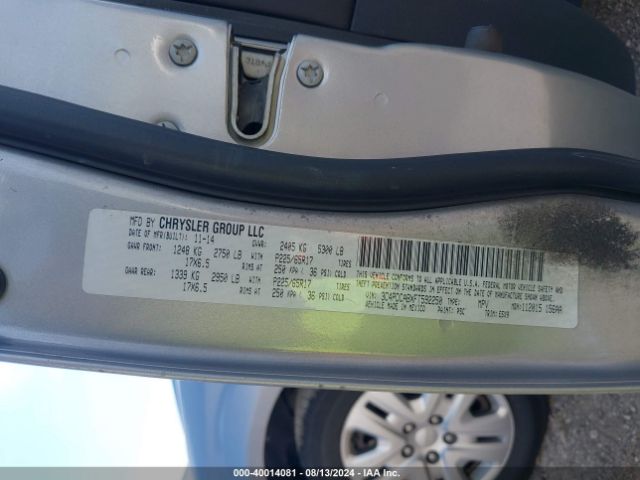 3C4PDCABXFT592250 Dodge Journey American Value Pkg