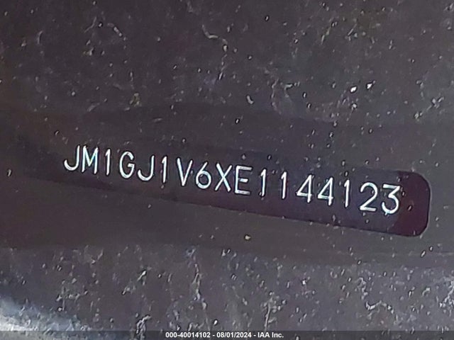 JM1GJ1V6XE1144123 Mazda Mazda6 I Touring