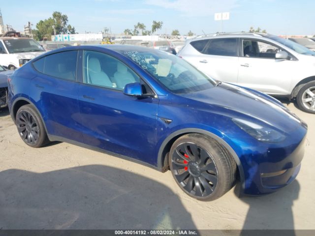 7SAYGDEF1NF466292 Tesla Model Y Performance Dual Motor All-wheel Drive