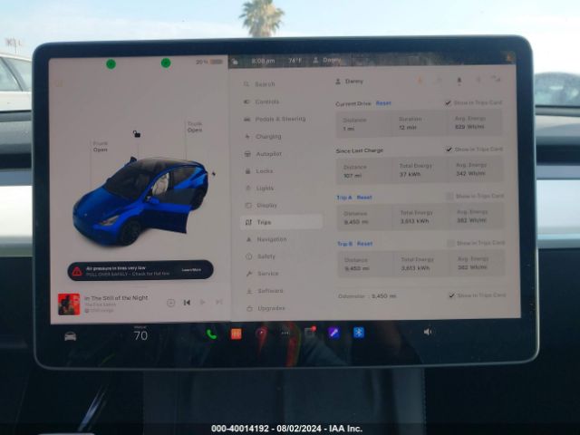 7SAYGDEF1NF466292 Tesla Model Y Performance Dual Motor All-wheel Drive