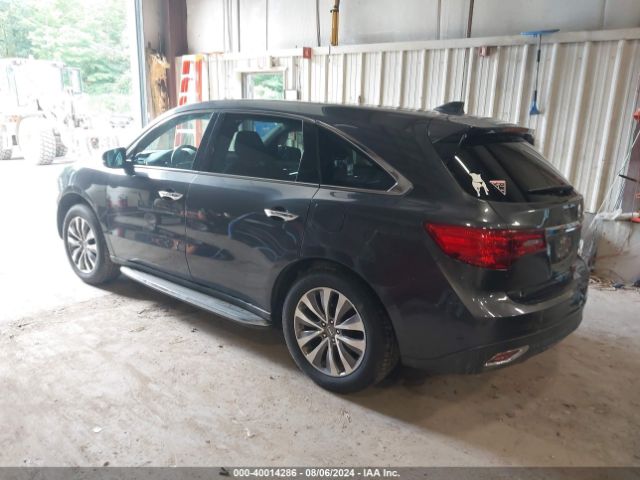 5FRYD4H42EB020487 Acura Mdx Technology Package