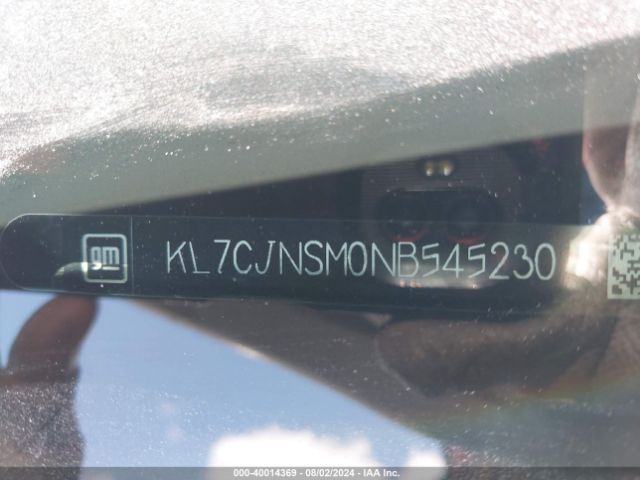 KL7CJNSM0NB545230 Chevrolet Trax Awd Ls
