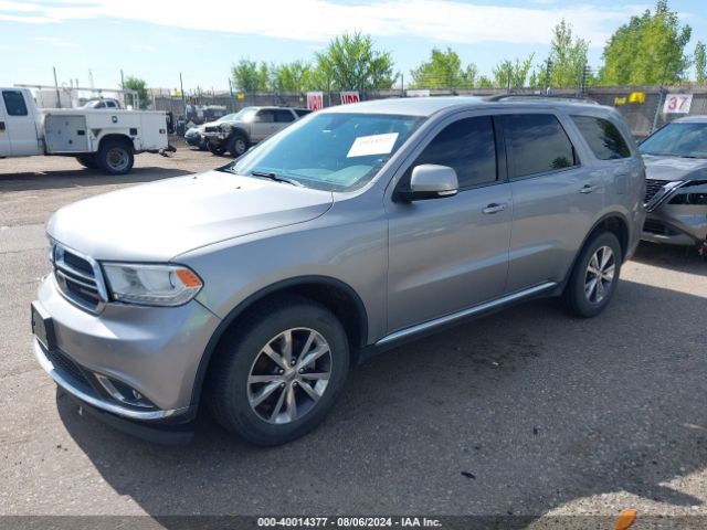 1C4RDJDG8GC397829 Dodge DURANGO LIMITED