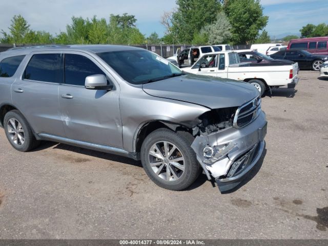 1C4RDJDG8GC397829 Dodge DURANGO LIMITED