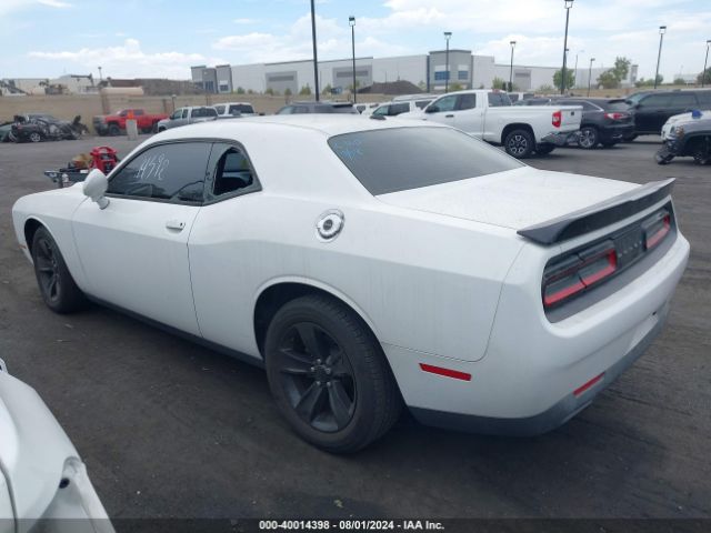 2C3CDZAGXFH706709 Dodge Challenger Sxt