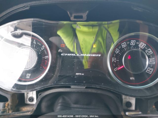 2C3CDZAGXFH706709 Dodge Challenger Sxt