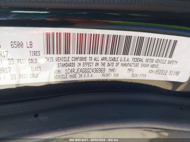 1C4RJEAG6GC436969 Jeep Grand Cherokee Laredo