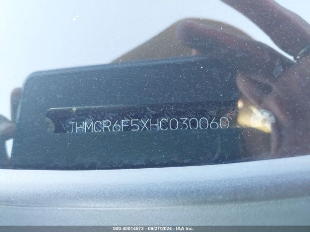 JHMCR6F5XHC030060 Honda Accord Hybrid Ex-l