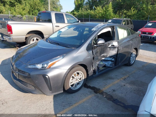 Toyota Prius Le 2019 JTDKARFU4K3078187 Image 2