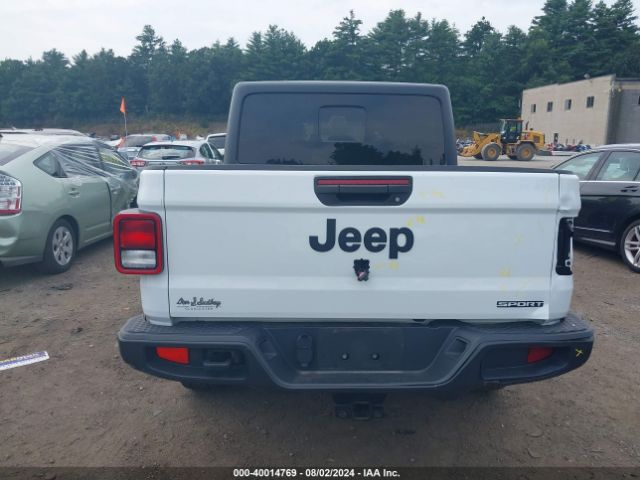 1C6HJTAG8ML531813 Jeep Gladiator Sport S 4x4