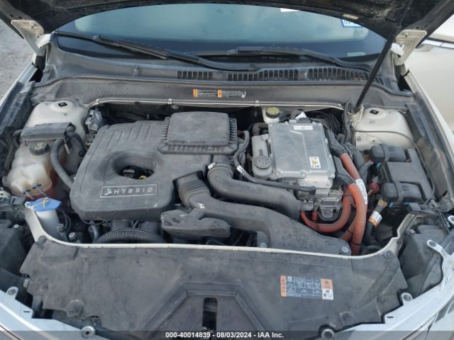 3LN6L2LU9FR607756 Lincoln MKZ HYBRID