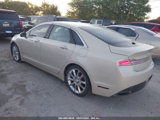 3LN6L2LU9FR607756 Lincoln MKZ HYBRID