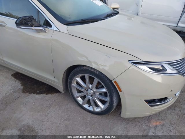 3LN6L2LU9FR607756 Lincoln MKZ HYBRID