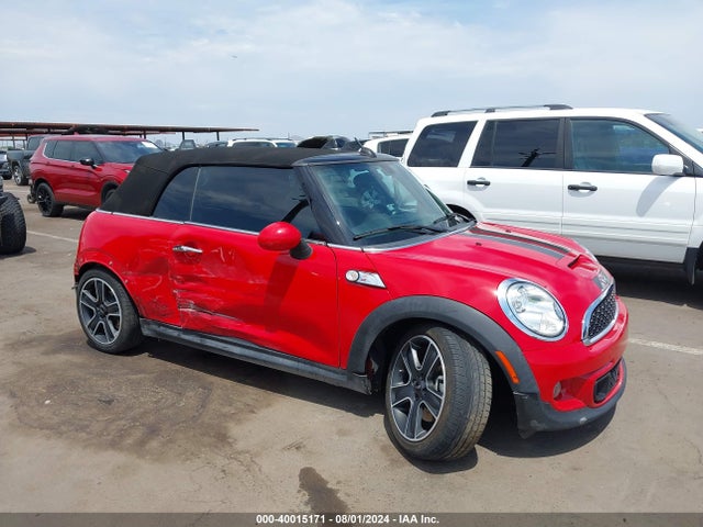2013 MINI CONVERTIBLE WMWZP3C54DT297545 Photo 0
