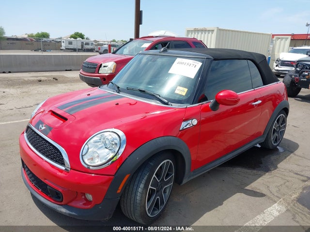 2013 MINI CONVERTIBLE WMWZP3C54DT297545 Photo 1