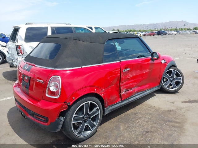 2013 MINI CONVERTIBLE WMWZP3C54DT297545 Photo 3