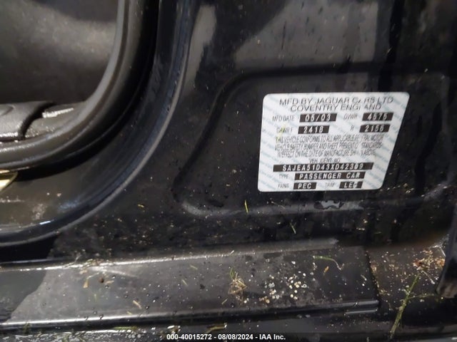 2003 JAGUAR X-TYPE SAJEA51D43XD42309 Photo 8