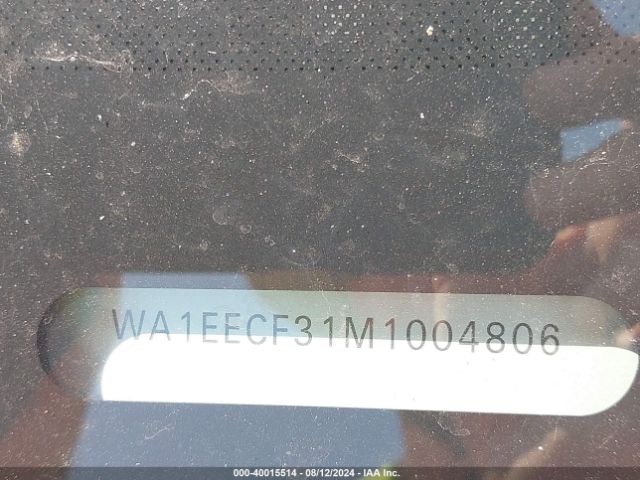 WA1EECF31M1004806 Audi Q3 Premium Plus 45 Tfsi S Line Quattro Tiptronic