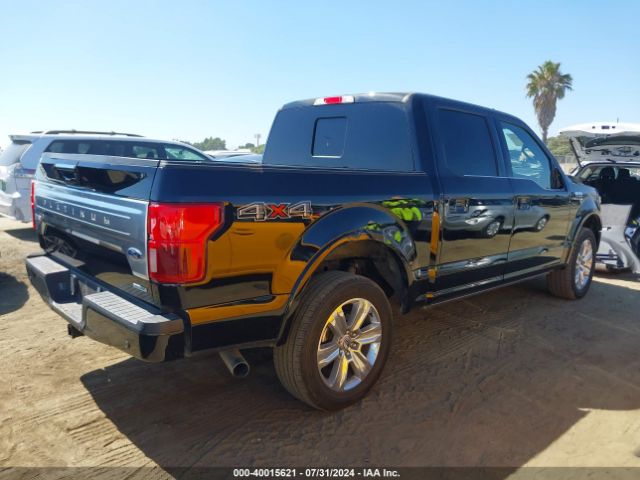 1FTEW1E48KFB83816 Ford F-150 Platinum
