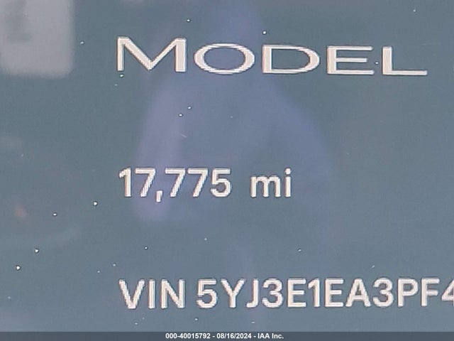 Tesla Model 3 Rear-wheel Drive 2023 5YJ3E1EA3PF420868 Image 14