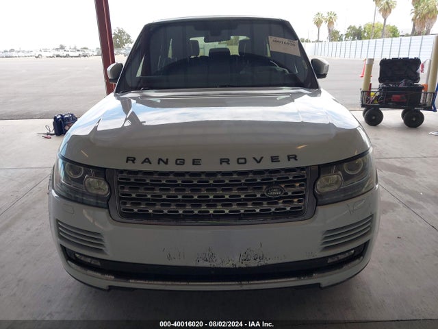 SALGS2KF3GA244325 Land Rover Range Rover 3.0l V6 Turbocharged Diesel Hse Td6