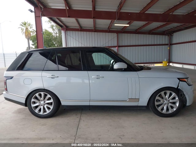 SALGS2KF3GA244325 Land Rover Range Rover 3.0l V6 Turbocharged Diesel Hse Td6