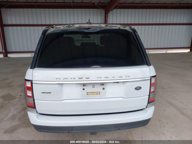 SALGS2KF3GA244325 Land Rover Range Rover 3.0l V6 Turbocharged Diesel Hse Td6