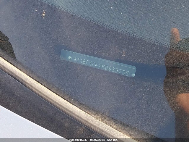 Toyota CAMRY LE 2017 4T1BF1FKXHU639735 Image 18