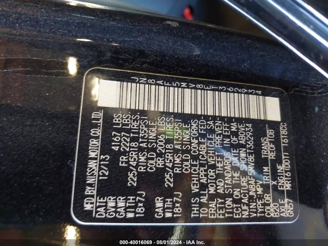 Nissan Juke Nismo 2014 JN8AF5MV8ET362934 Image 9