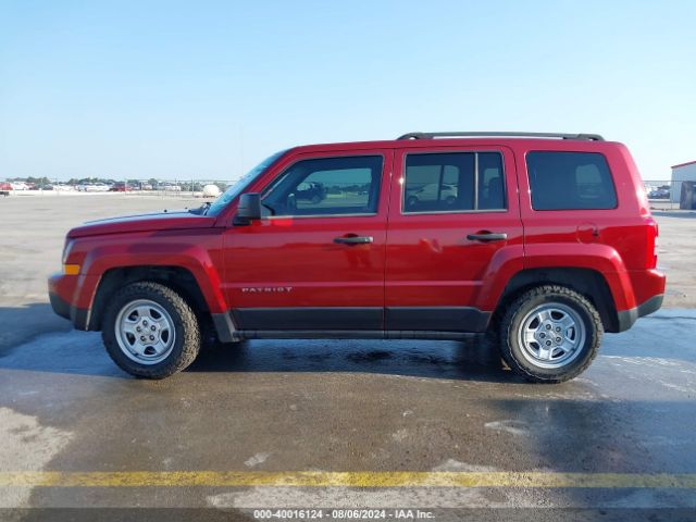 1C4NJPBA3ED632170 Jeep Patriot Sport