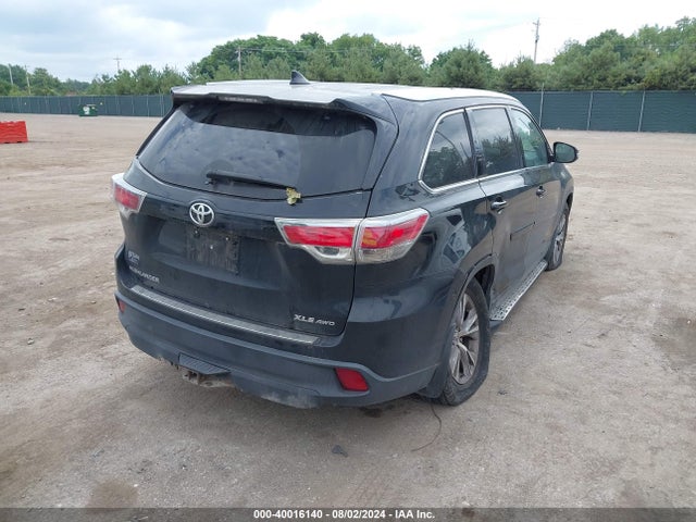 Toyota Highlander Xle V6 2014 5TDJKRFH0ES043760 Image 4