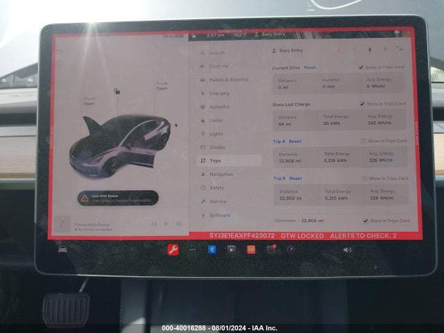 Tesla Model 3 Rear-wheel Drive 2023 5YJ3E1EAXPF423072 Image 18