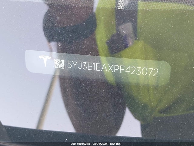 2023 TESLA MODEL 3 5YJ3E1EAXPF423072 Photo 8